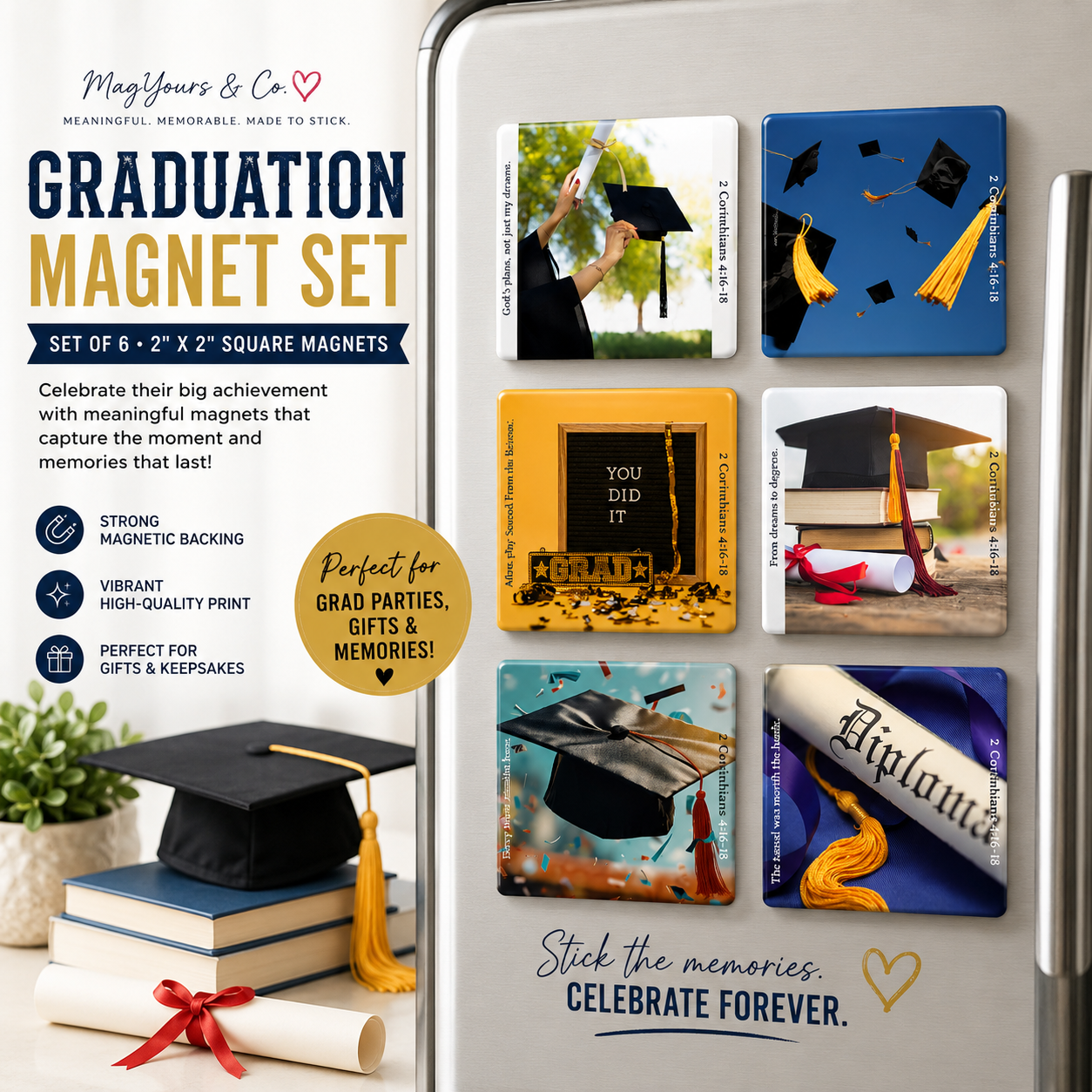 GRADUATION (set of 6)