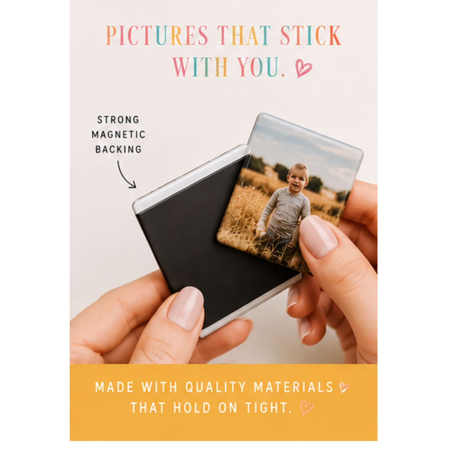 2"x2" Custom Photo Magnets