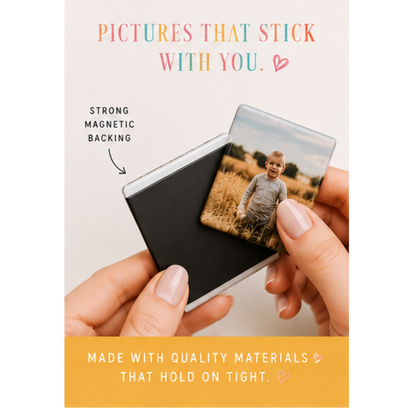 2"x2" Custom Photo Magnets