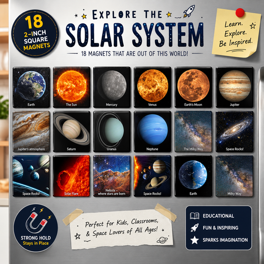 Celestial Wonders (set of 18 magnets)