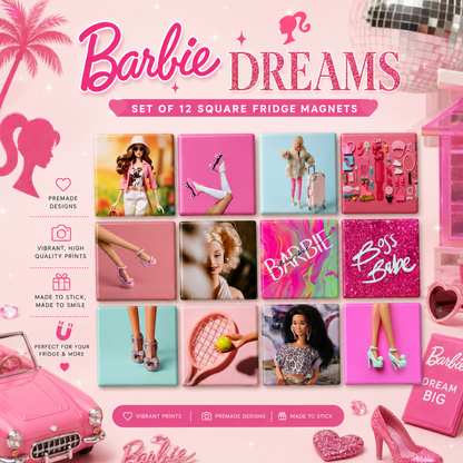 Barbie Dreams (set of 12 magnets)