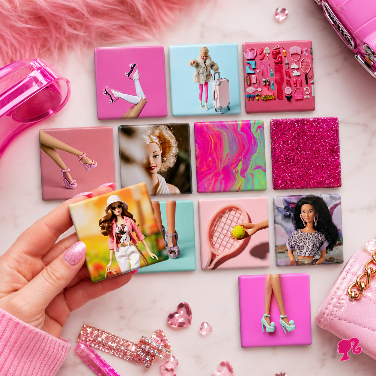 Barbie Dreams (set of 12 magnets)